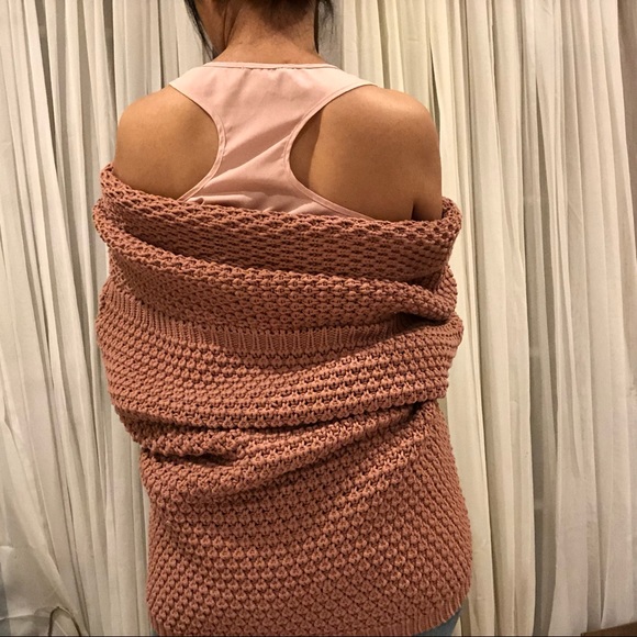 Zara Knit Draped Cardigan - Picture 7 of 8